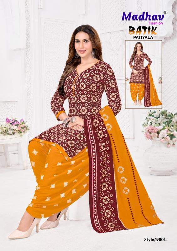 Madhav batik patiyala vol-9 buy online non catalog ladies dress material on wholesale